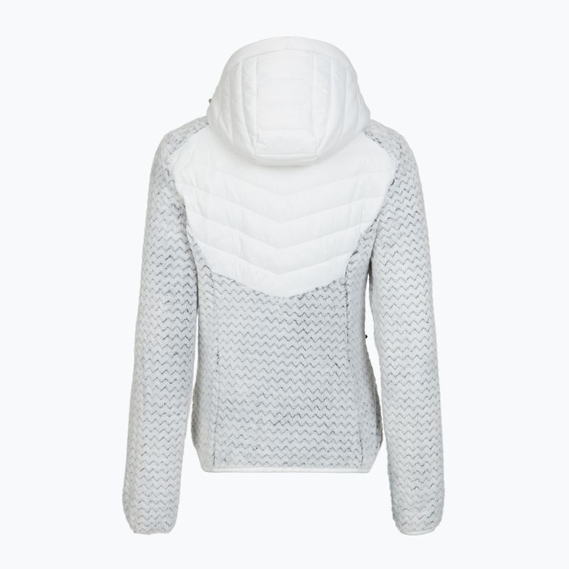 Damen-Hybridjacke Aulp Clem Hooded Hybrid white 1 2