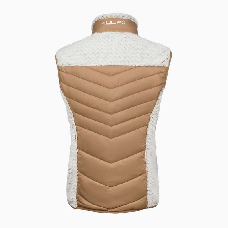 Damenweste Aulp Corda Hybrid taupe 1 4
