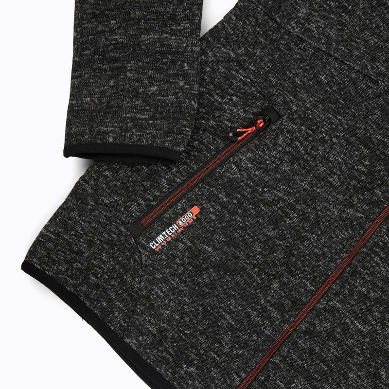 Fleecejacke für Herren Aulp Navoy Melanged Knit black 1 5