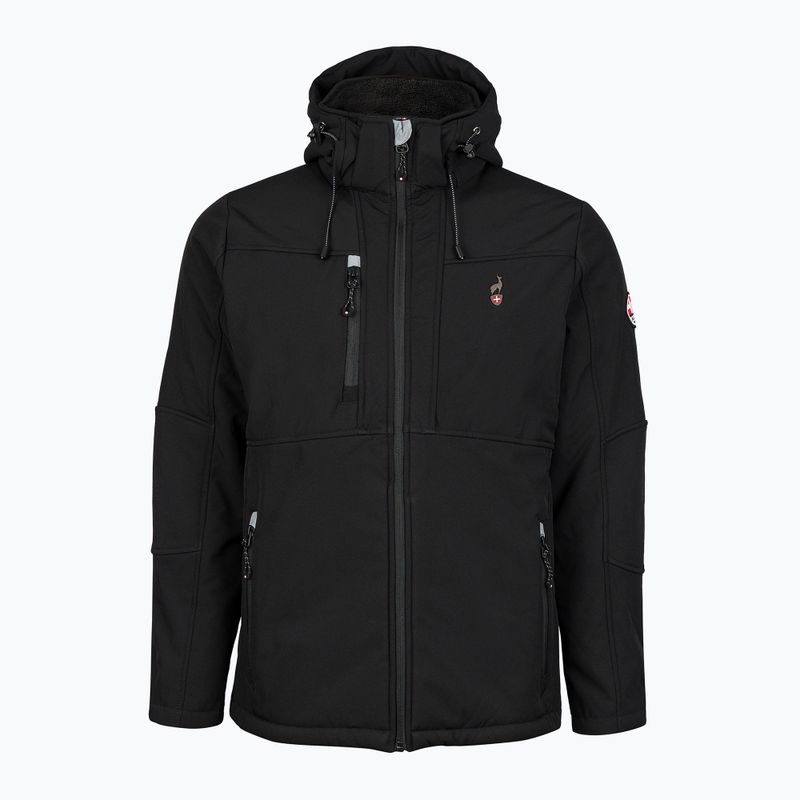 Softshell-Jacke für Herren Aulp Nemev Softshell black 1 3
