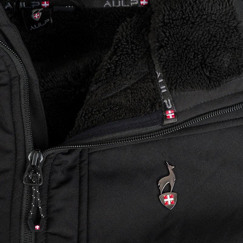 Softshell-Jacke für Herren Aulp Nemev Softshell black 1 5