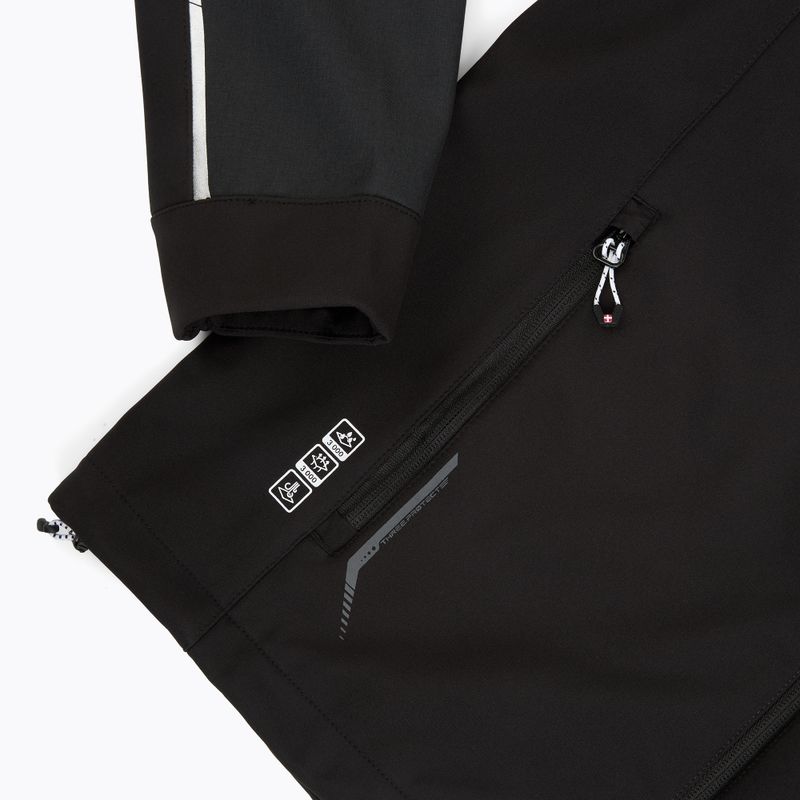 Softshell-Jacke für Herren Aulp Tiago Softshell anthracite melange 1 4