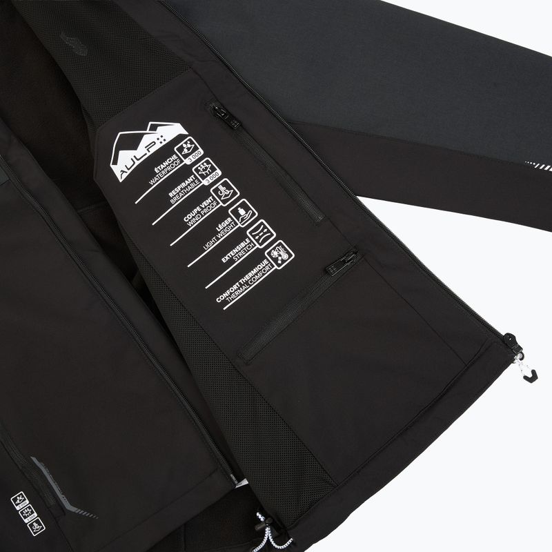 Softshell-Jacke für Herren Aulp Tiago Softshell anthracite melange 1 6
