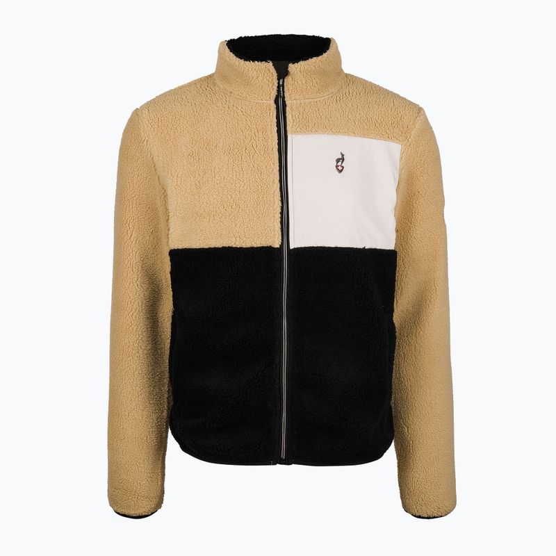 Herrenjacke Aulp Vogue Sherpa nougat 1 3