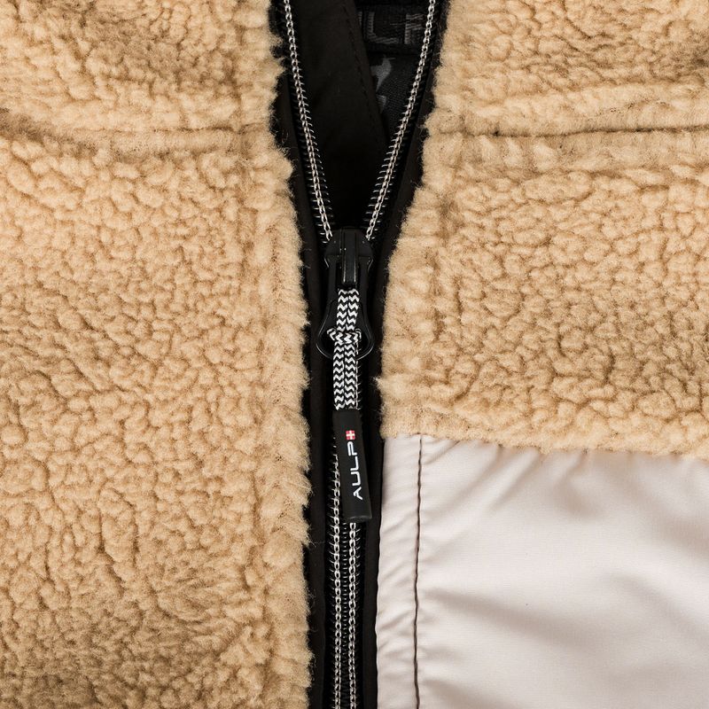 Herrenjacke Aulp Vogue Sherpa nougat 1 5