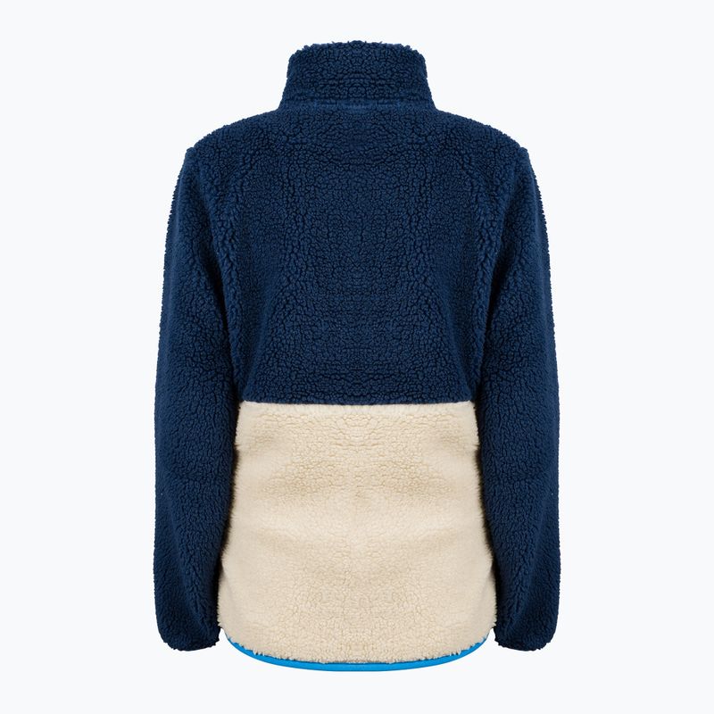 Kinder Fleecejacke Aulp Tiger Sherpa blue 1 4