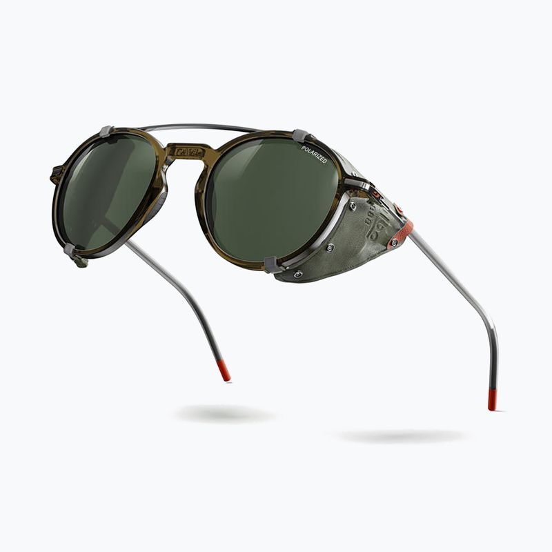 Julbo Legacy Polarized transluzent braun/khaki/orange Sonnenbrille 5