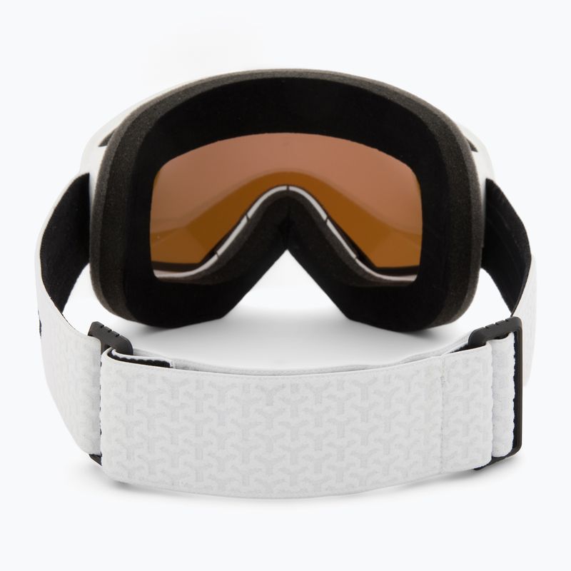 Skibrille Julbo Cyclon Spectron white/ flash red 3
