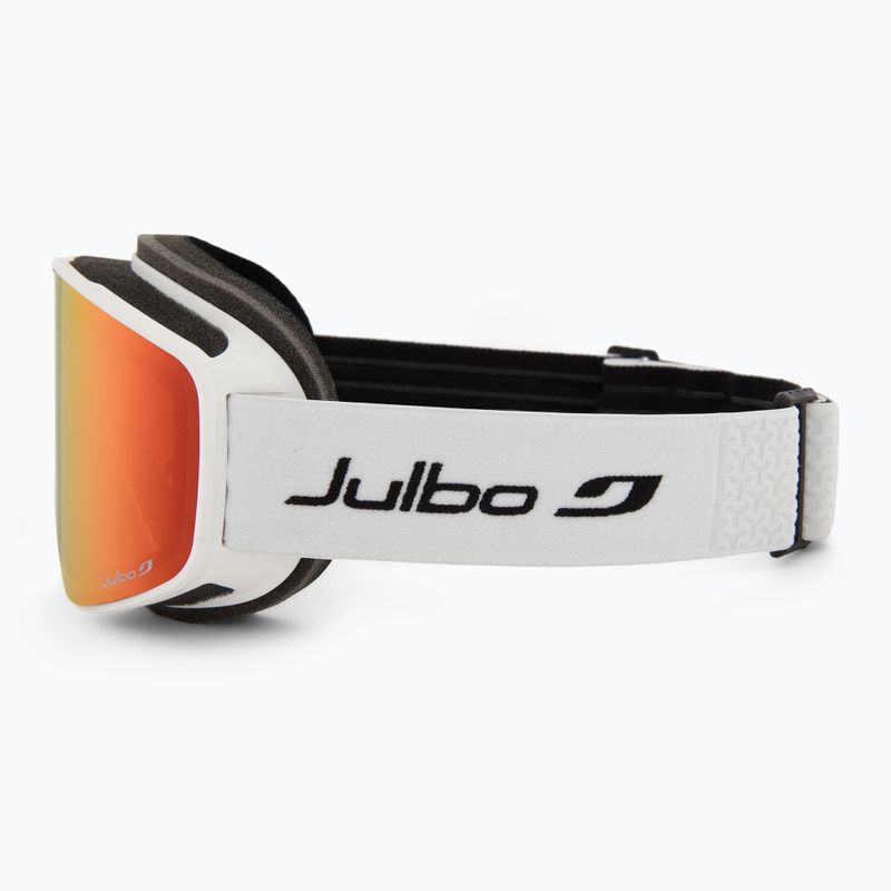 Skibrille Julbo Cyclon Spectron white/ flash red 4