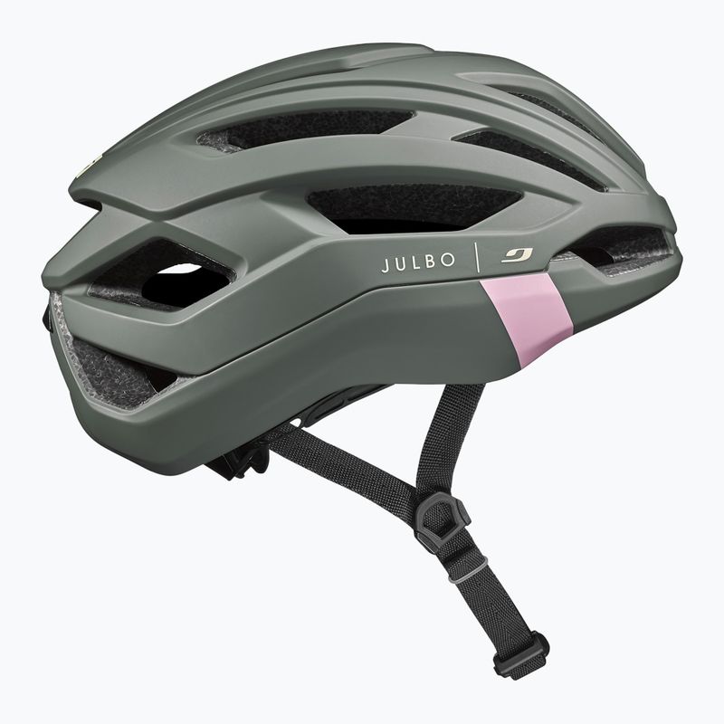 Julbo Fast Lane Armee grün/rosa Fahrradhelm 2