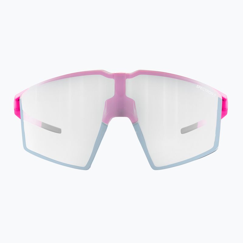 Julbo Edge Spectron 3 fluo rosa/blau/silbern blinken Sonnenbrille 9