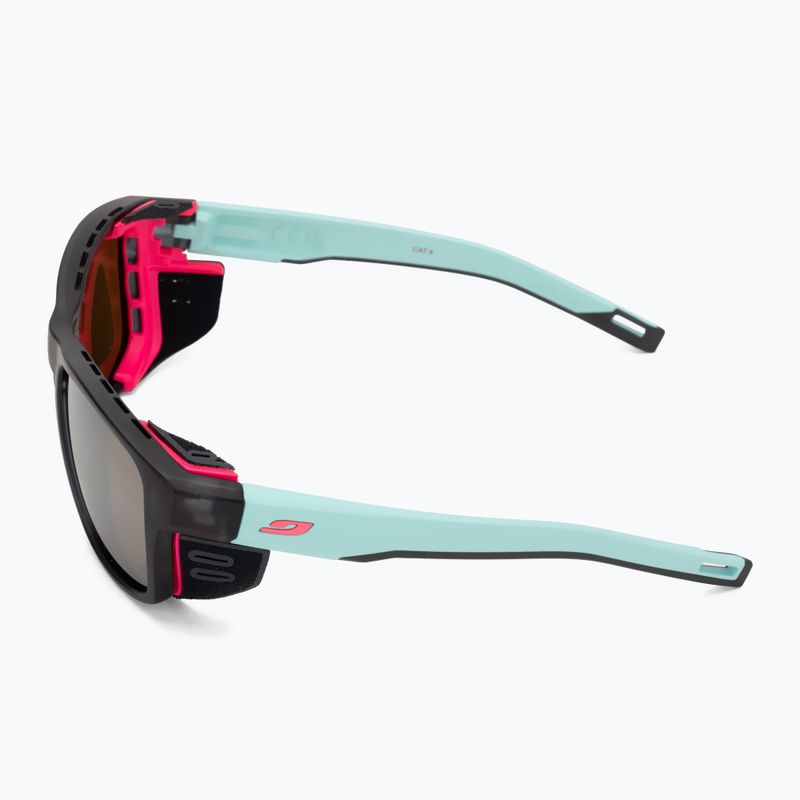 Julbo Shield M Spectron transluzent schwarz/hellblau/rosa Sonnenbrille 4