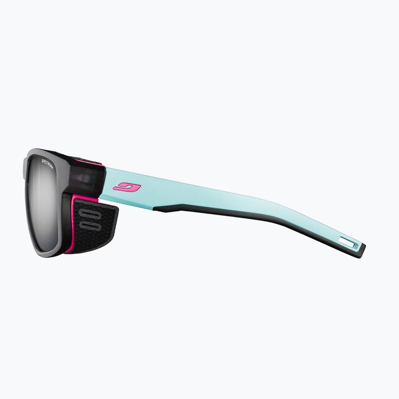 Julbo Shield M Spectron transluzent schwarz/hellblau/rosa Sonnenbrille 3
