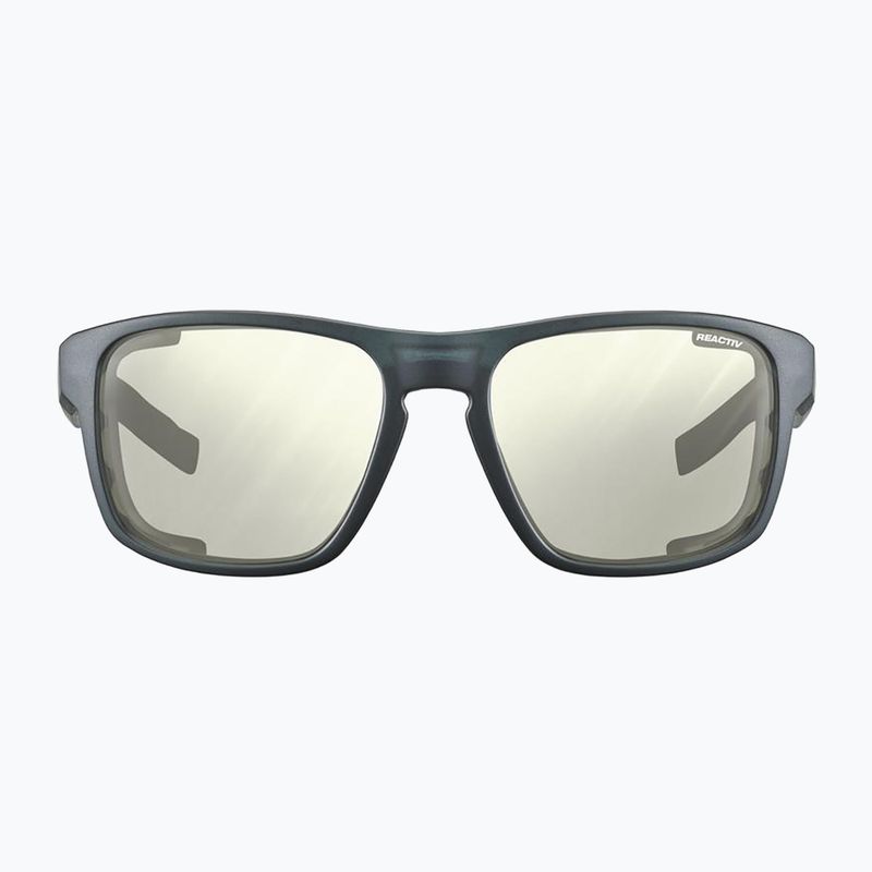 Julbo Shield Reactiv High Contrast transluzente schwarz/blau/weiß Sonnenbrille 3