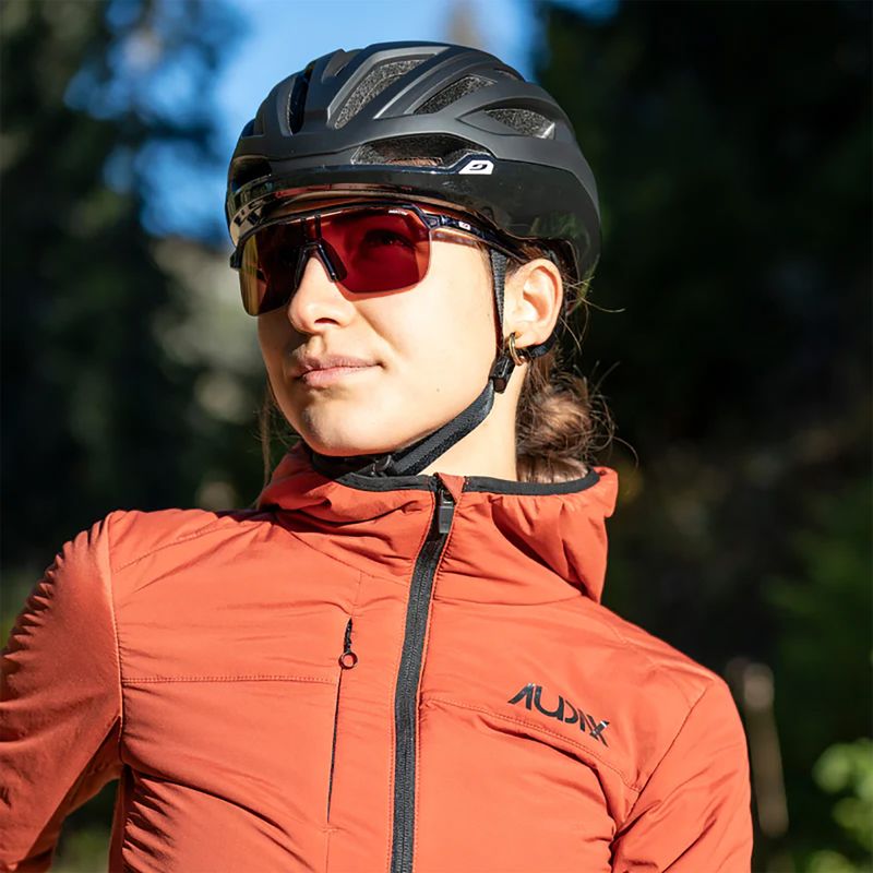 Julbo Frequency Reactiv 0-3 High Contrast translu blau/schwarz/rot flash Sonnenbrille 3