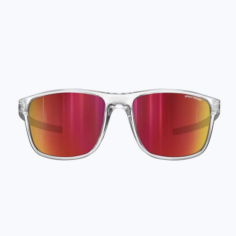 Sonnenbrille Julbo The Streets Spectron shiny translu crystal/red 2