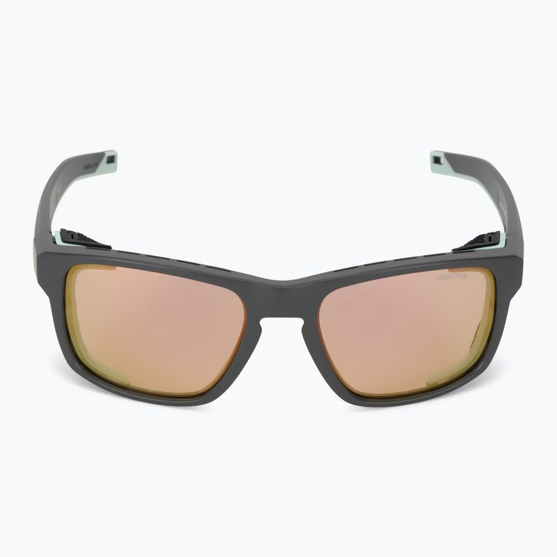Sonnenbrille Julbo Shield Reactiv Glare Control dark grey/green pastel 4