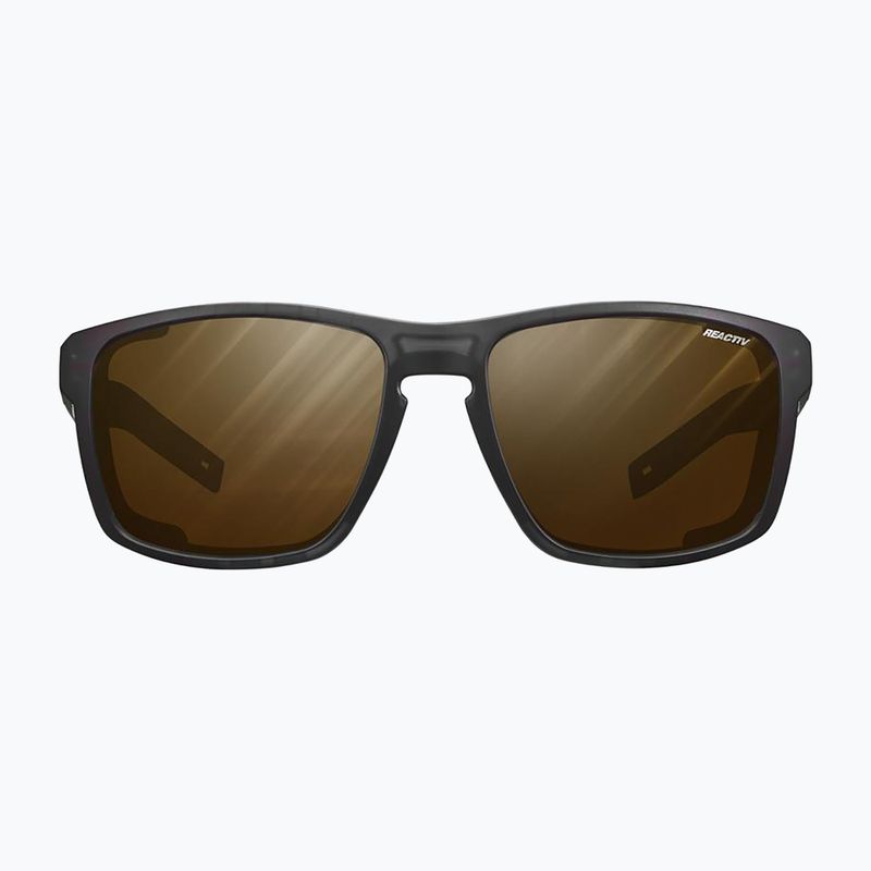 Julbo Shield Reactiv Polarized schwarz/orange Sonnenbrille 3