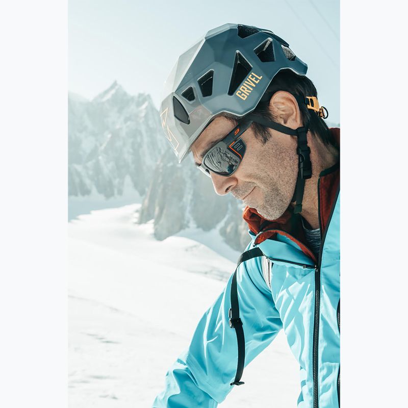 Julbo Shield Reactiv Polarized schwarz/orange Sonnenbrille 6