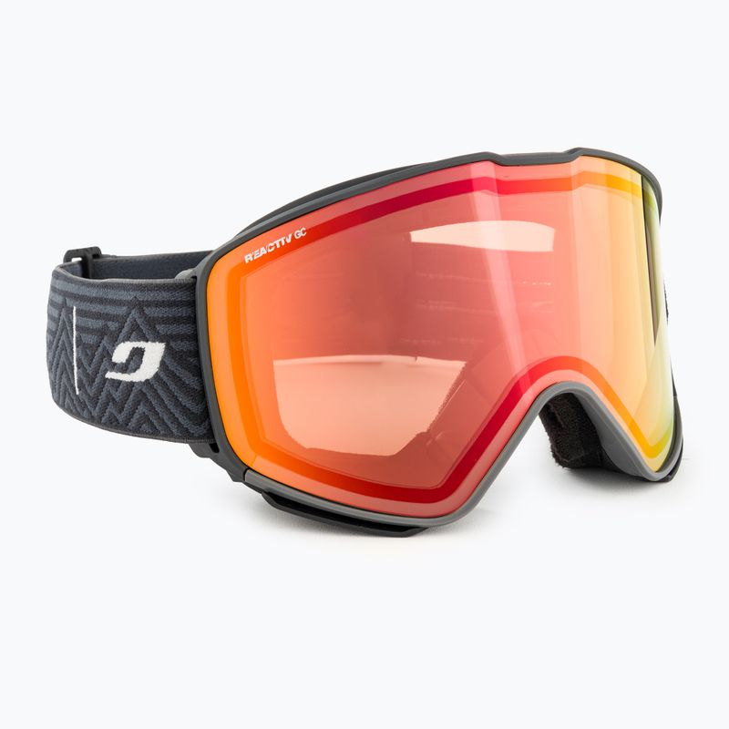 Julbo Quickshift Reactiv Blendschutzbrille grau/blinkend rot