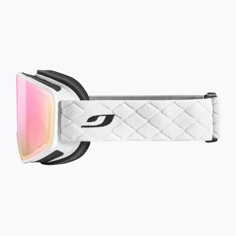 Skibrille Julbo Cyclon Reactiv High Contrast white/ flash pink 4