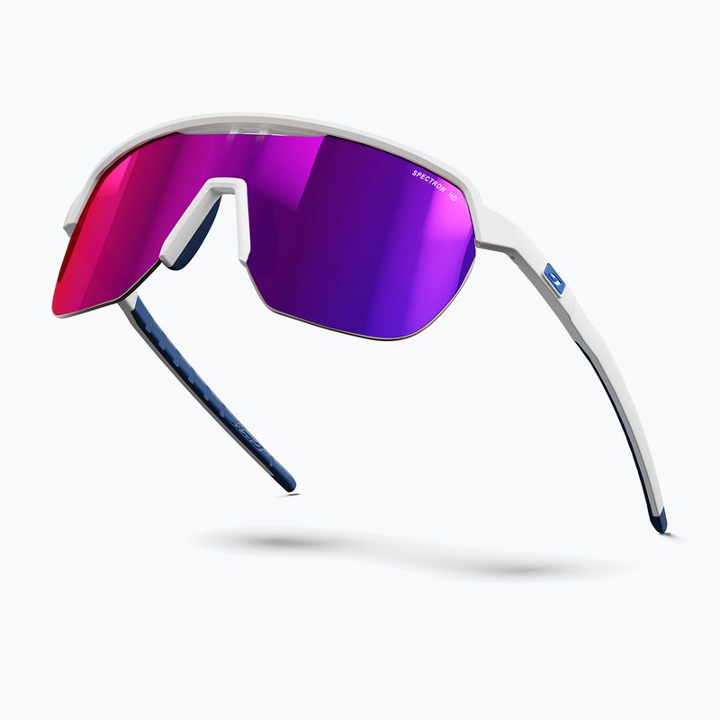 Julbo Frequency Spectron HD matt weiß/blau/multilayer violett Sonnenbrille 5