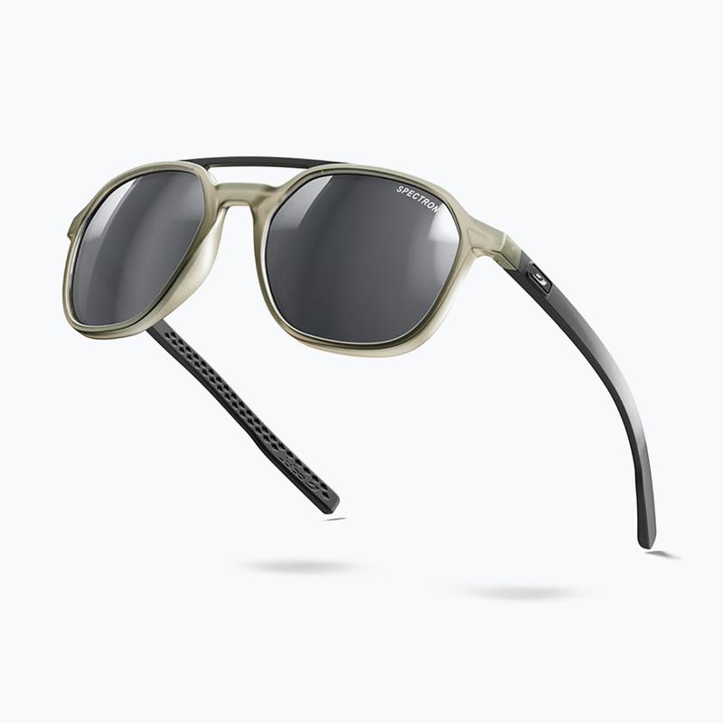 Julbo Slack Cover Spectron glänzend transluzent beige/schwarz Sonnenbrille 15
