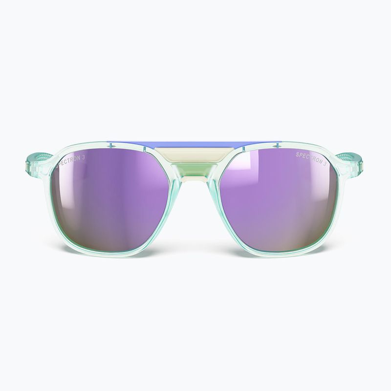 Julbo Slack Cover Spectron glänzend transluzent mint/hellgrau Sonnenbrille 8