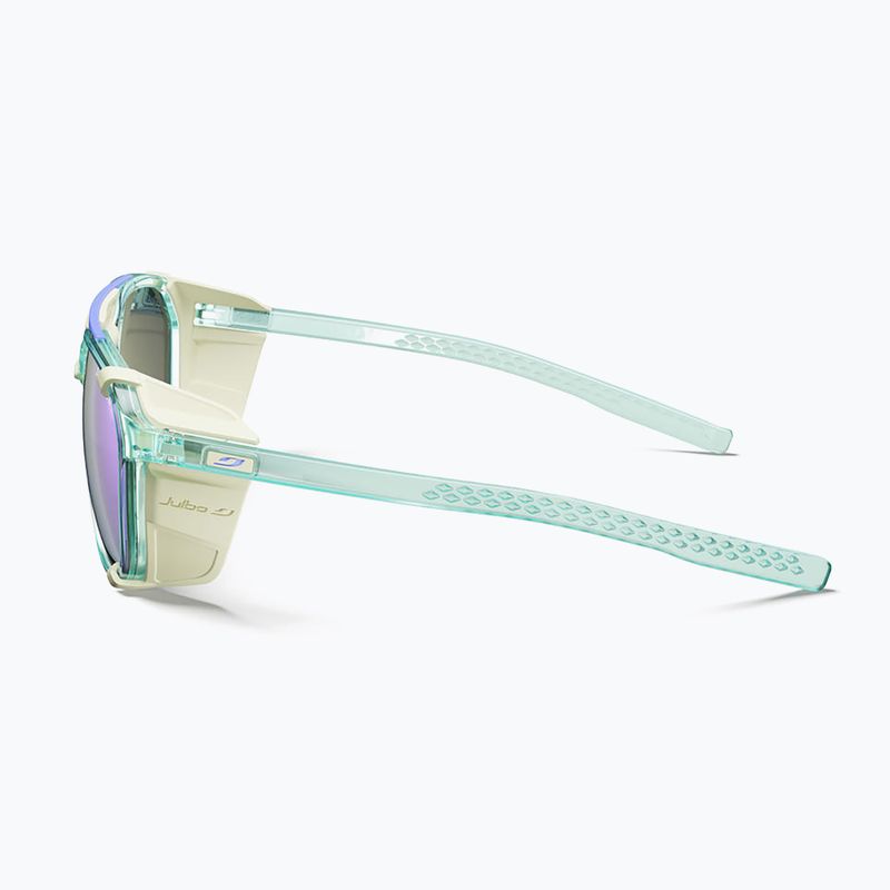Julbo Slack Cover Spectron glänzend transluzent mint/hellgrau Sonnenbrille 10
