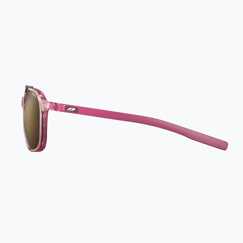 Sonnenbrille Julbo Slack Polarized raspberry translucent glossy/raspberry matte 3