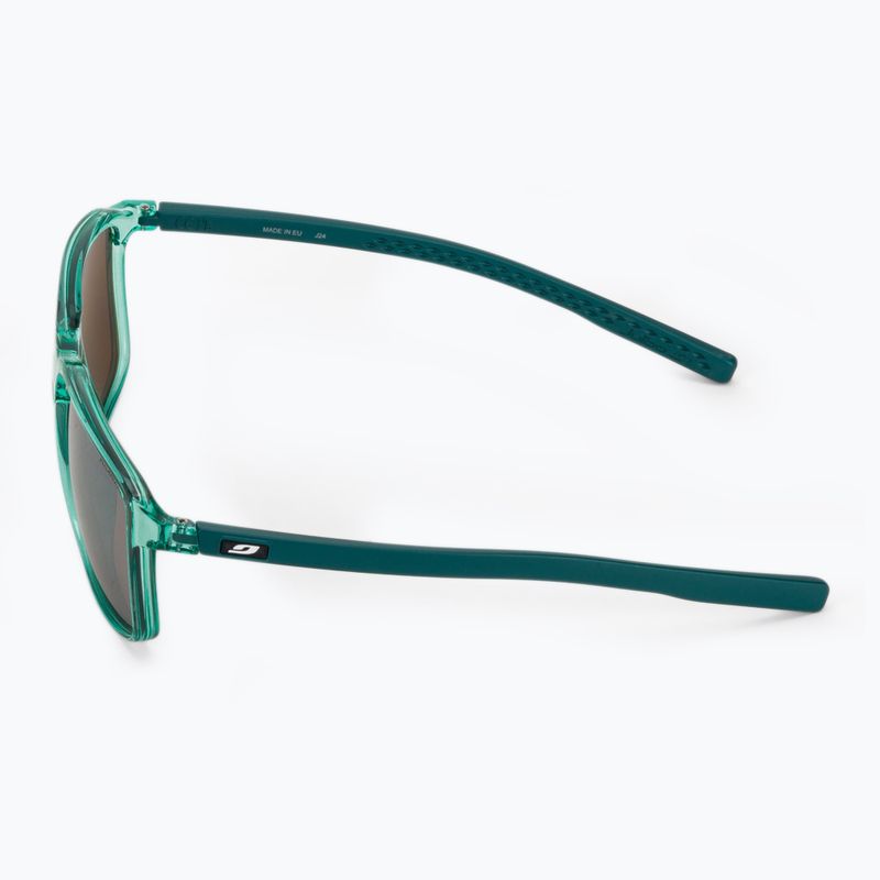 Sonnenbrille Julbo Creek Polarized green translu brillant/green 4