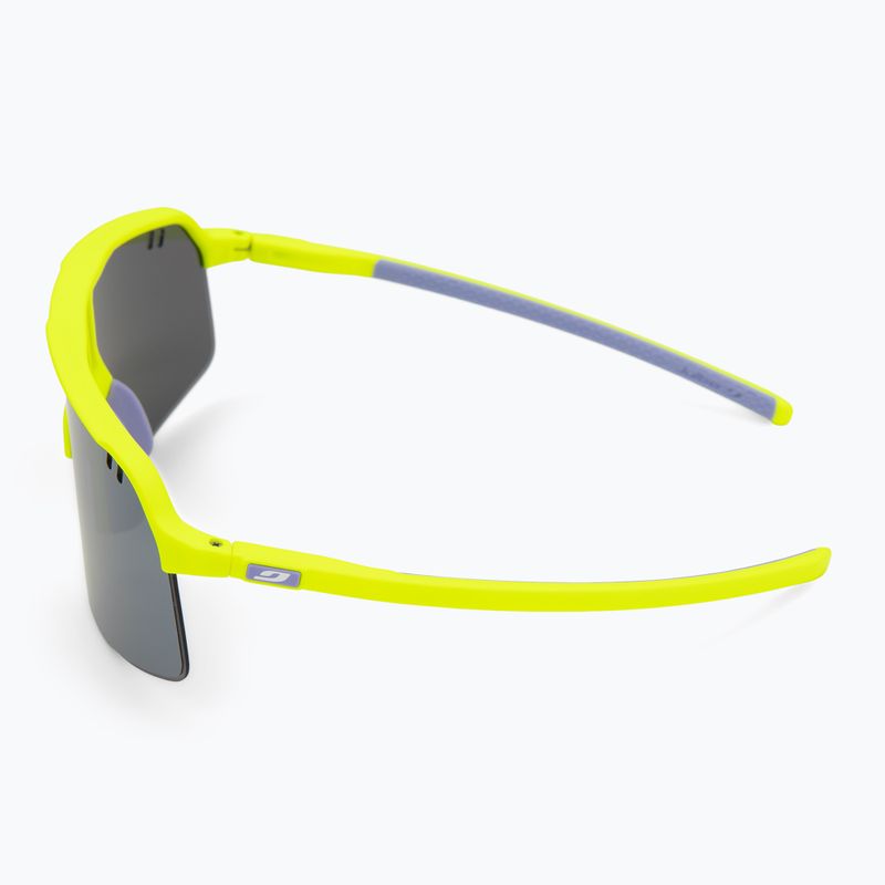 Julbo Intensity Spectron matt fluoreszierend gelb/silber blinkend Sonnenbrille 4