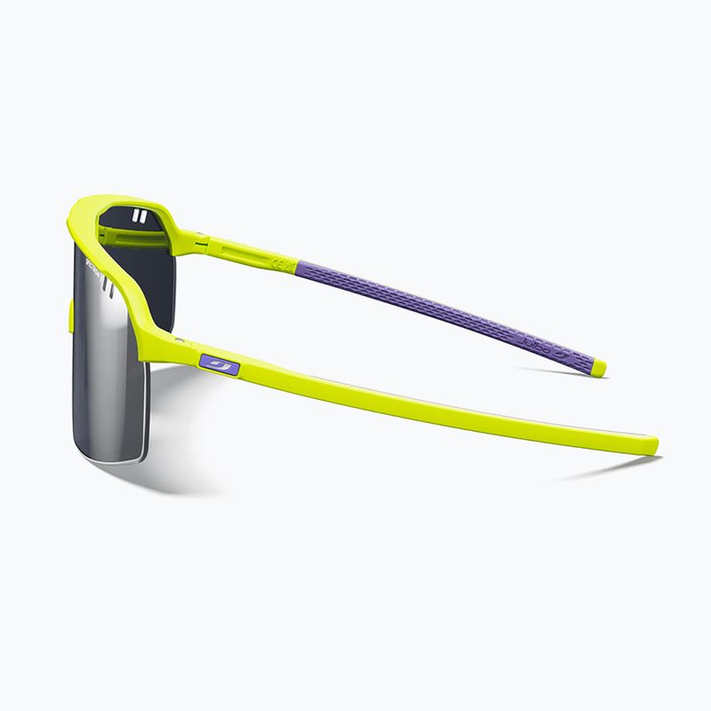 Julbo Intensity Spectron matt fluoreszierend gelb/silber blinkend Sonnenbrille 4