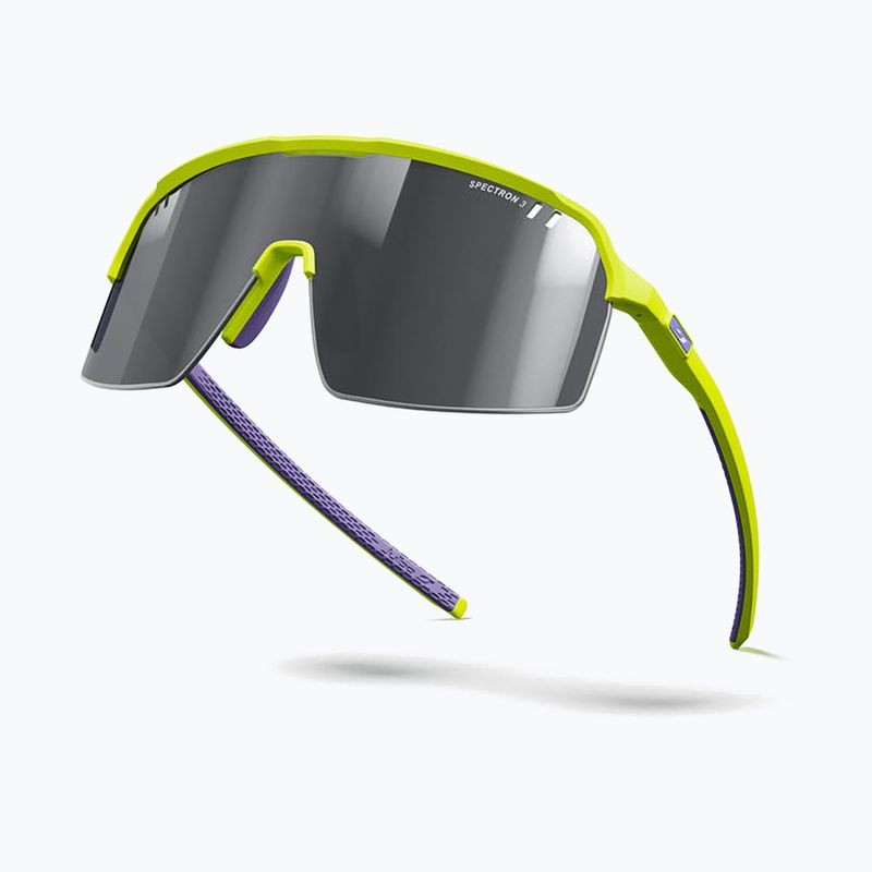 Julbo Intensity Spectron matt fluoreszierend gelb/silber blinkend Sonnenbrille 5