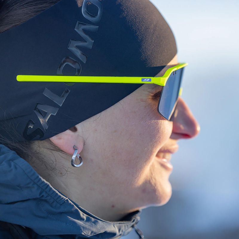 Julbo Intensity Spectron matt fluoreszierend gelb/silber blinkend Sonnenbrille 8