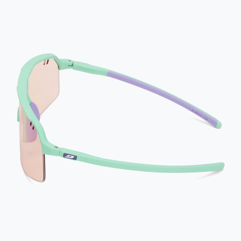 Sonnenbrille Julbo Intensity Reactiv High Contrast matt pale green/purple 4
