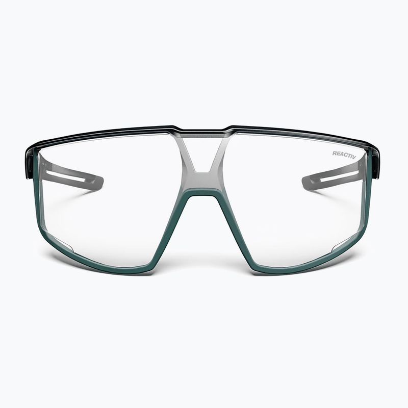 Sonnenbrille Julbo Fury Reactiv Performance shiny translu black/matt green 3