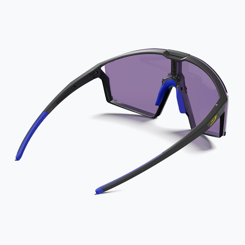 Julbo Edge Spectron matt schwarz/blau/blauer Blitz Sonnenbrille 2