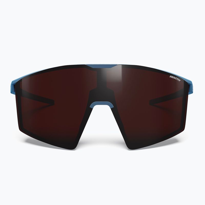 Sonnenbrille Julbo Edge Cover Reactiv S0-S4 High Contrast blue/grey 3