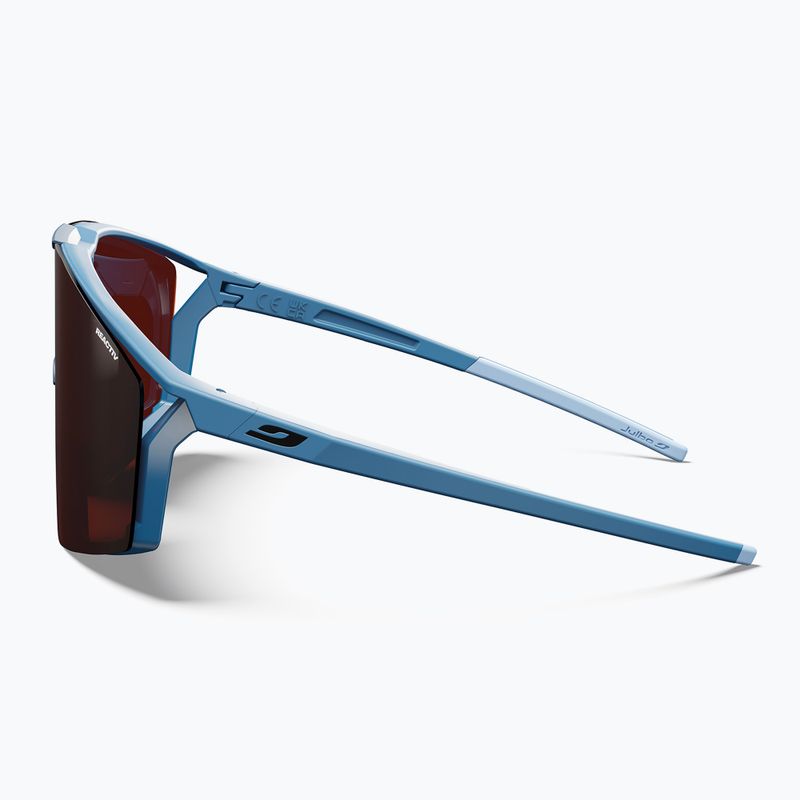 Sonnenbrille Julbo Edge Cover Reactiv S0-S4 High Contrast blue/grey 11