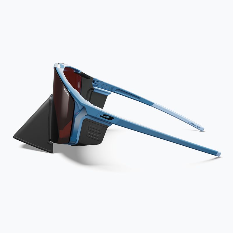 Sonnenbrille Julbo Edge Cover Reactiv S0-S4 High Contrast blue/grey 12