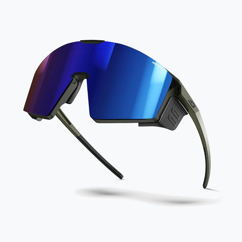 Julbo Edge Cover Reactiv Armee grün/schwarz Sonnenbrille 15