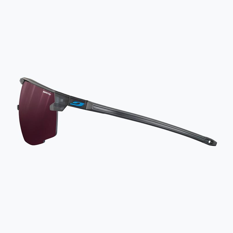 Julbo Ultimate Cover Reactiv High Contrast schwarz/blau Sonnenbrille 7