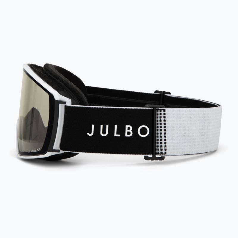 Skibrille Julbo Launcher Reactiv High Contrast white/black/flash purple 4