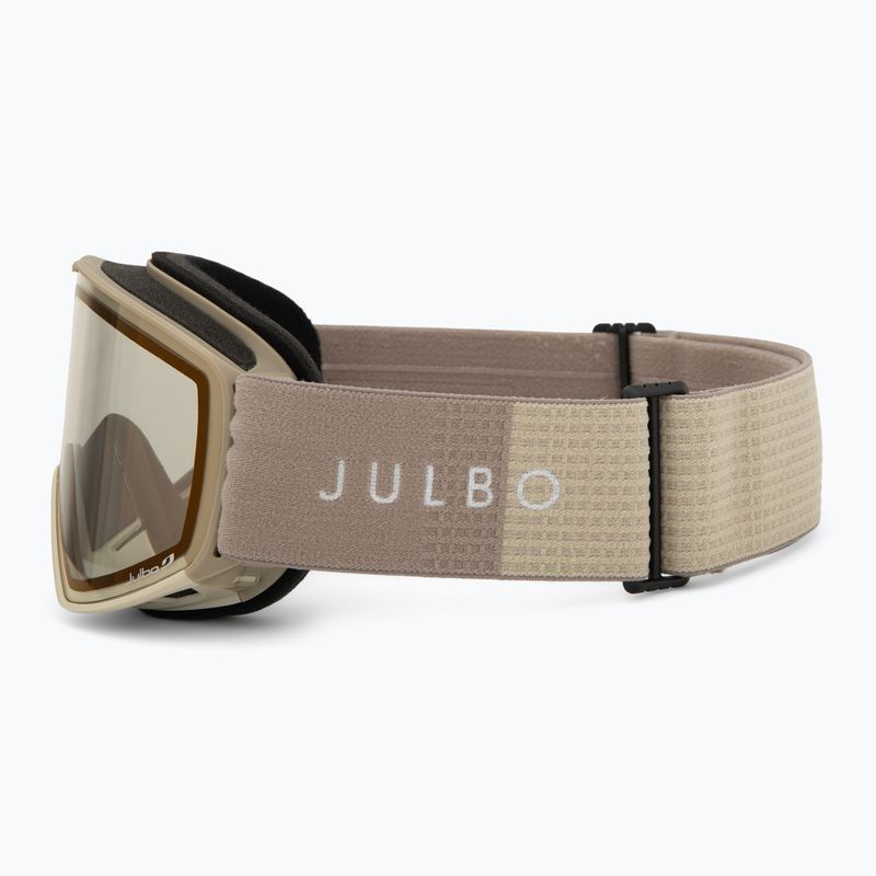 Skibrille Julbo Cyrius-X Reactiv High Contrast beige/brown/flash infrared 4