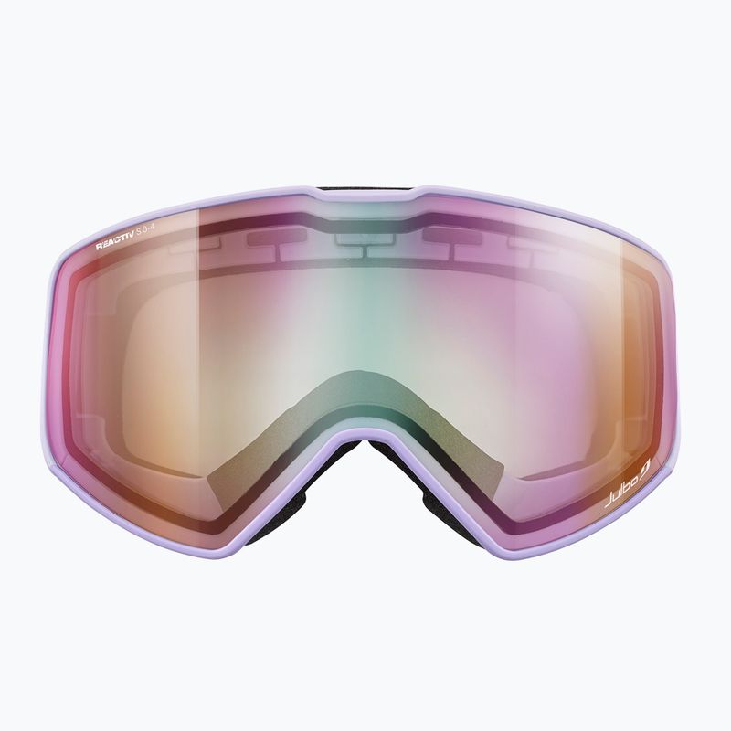 Skibrille Julbo Cyrius-X Reactiv High Contrast light purple/flash purple 3