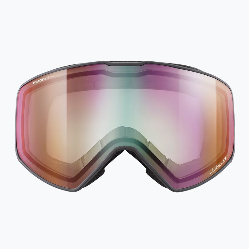 Skibrille Julbo Cyrius-X Reactiv High Contrast black/flash purple 11