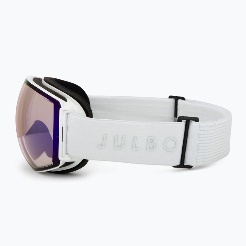 Skibrille Julbo Lightyear Reactiv High Contrast white/flash blue 4