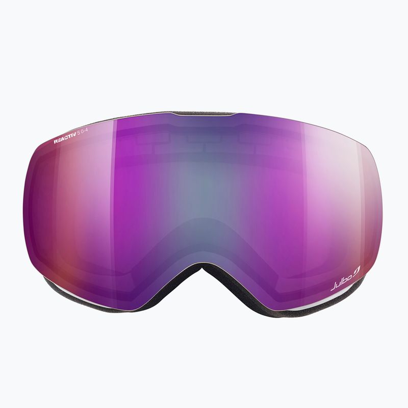 Skibrille Julbo Shadow Reactiv High Contrast white/black/flash purple 6