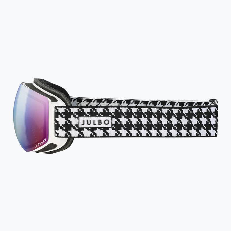 Skibrille Julbo Shadow Reactiv High Contrast white/black/flash purple 8